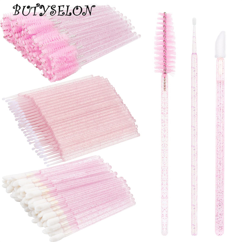 Micro Brush Applicator - Набор одноразовых щеток для наращивания ресниц,