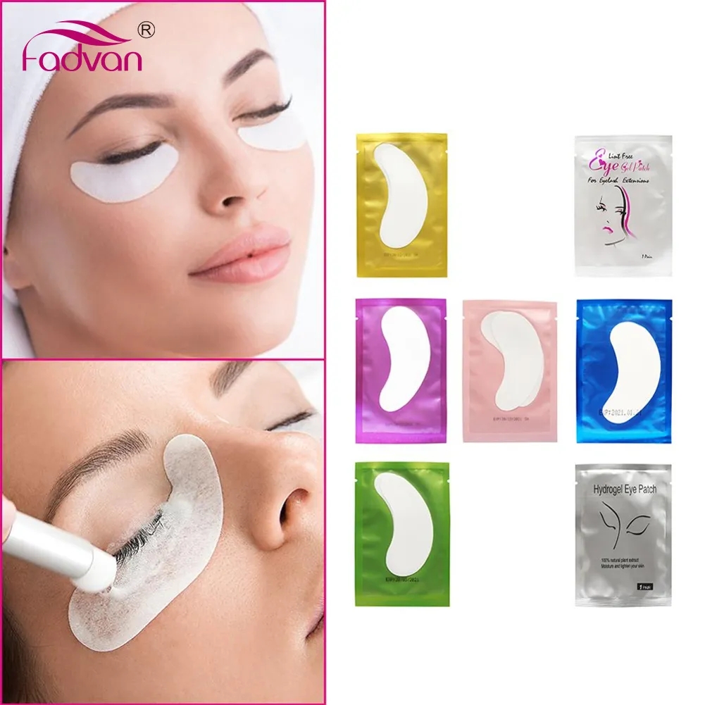 Under Eye Gel - 50/100 пар пластырей для наращивания гель