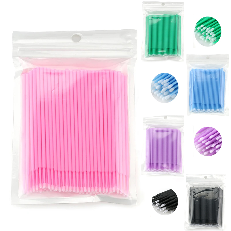 Eyelash Extension Remover - Одноразовые мерные тампоны 50/100 шт., Микро