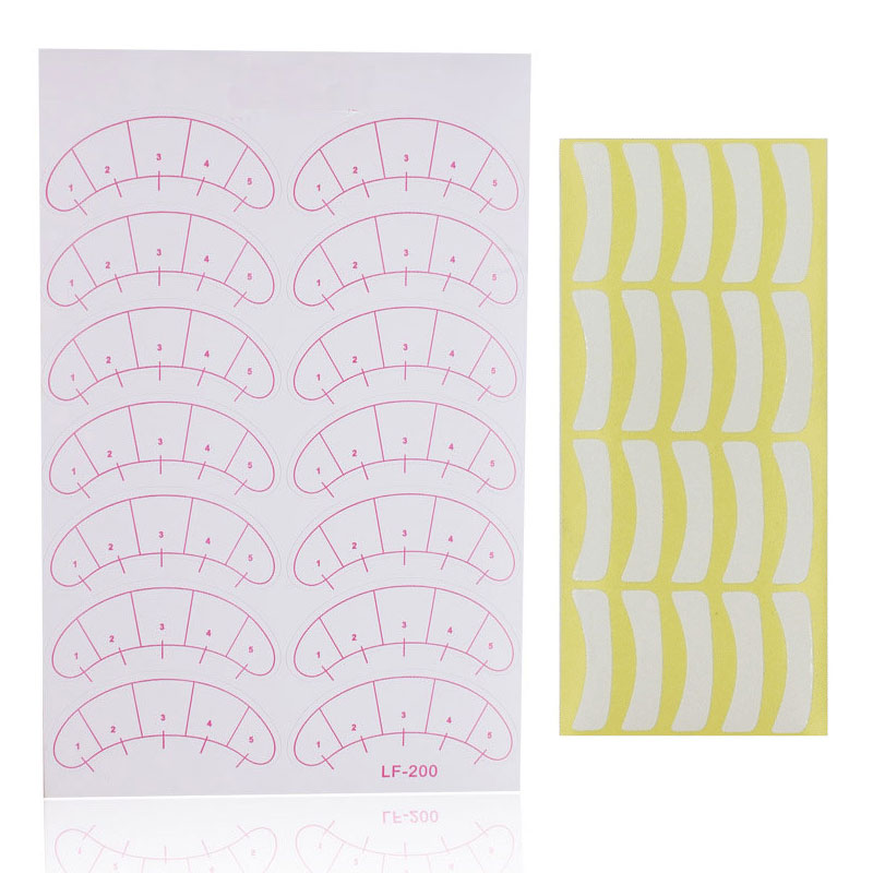 Lash Mapping Sticker - Подушечки под глаза для бумажные накладки