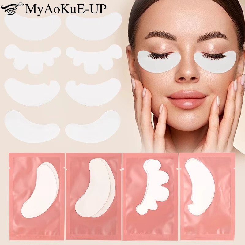 Lash Mapping Sticker - 50 пар одноразовых гидрогелевых патчей для