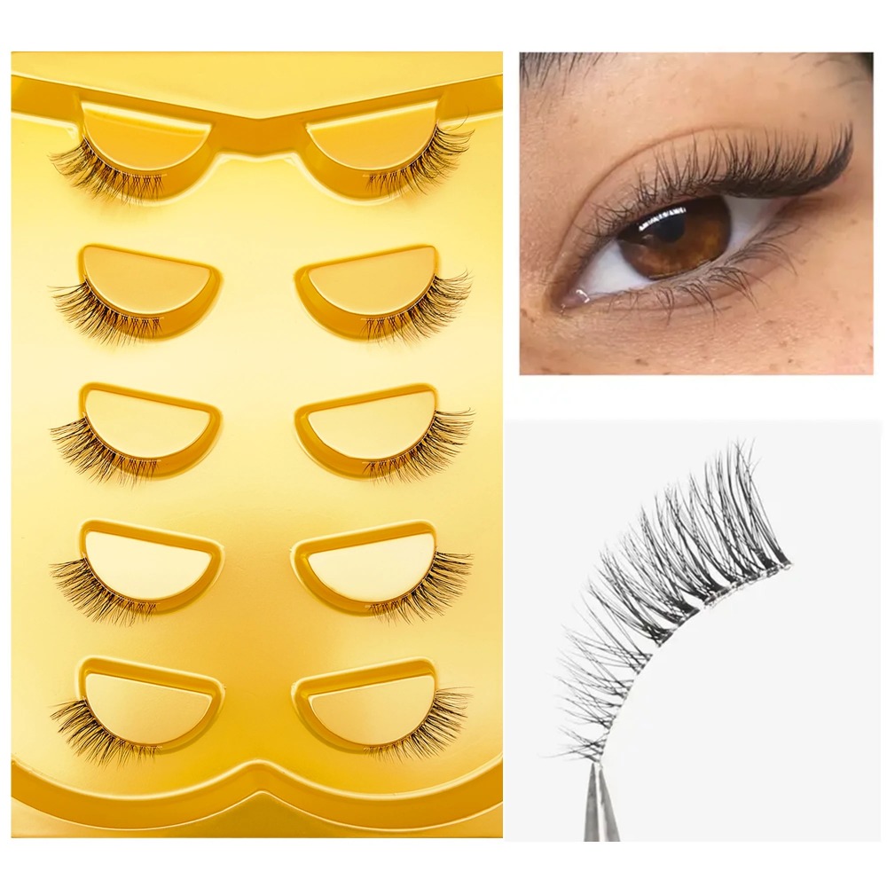 Eyelash Extension Cat Eye - Натуральные накладные ресницы «Кошачий глаз», 5