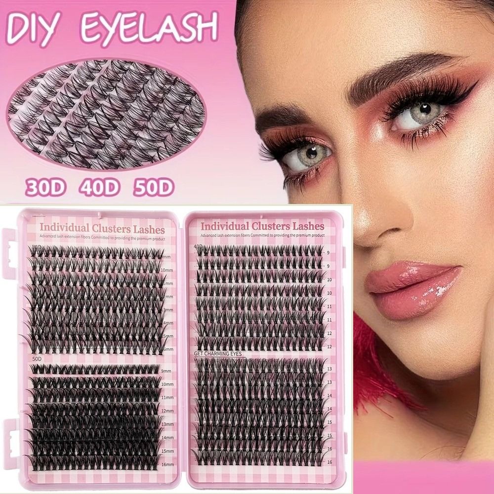 Eyelash Extension Look - Накладные ресницы 8-16 мм, 30D/40D/50D/60D, натуральный