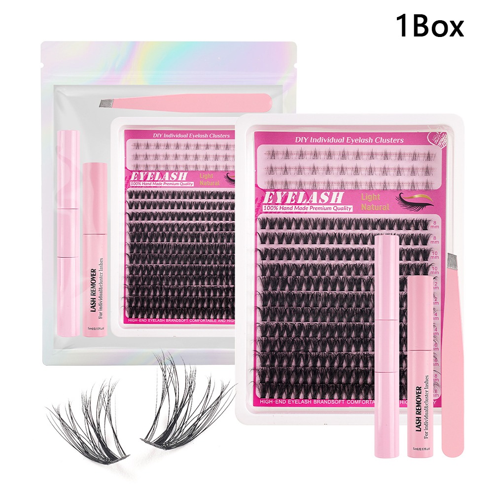 Eyelash Extension Look - Накладные ресницы 8-18 мм: натуральный вид,
