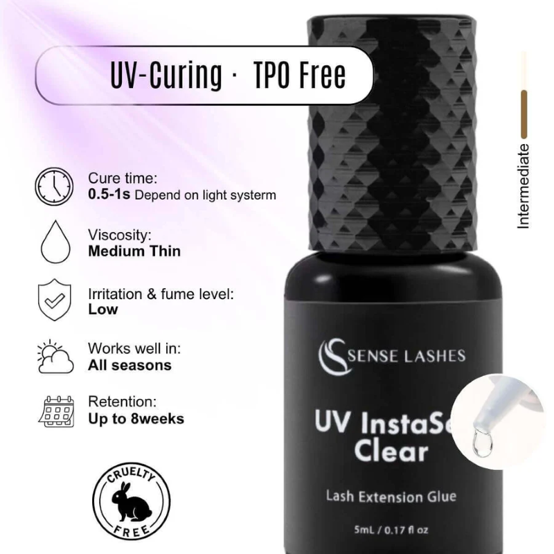 Eyelash Extension Uv Glue - УФ-клей для наращивания ресниц 5 мл,