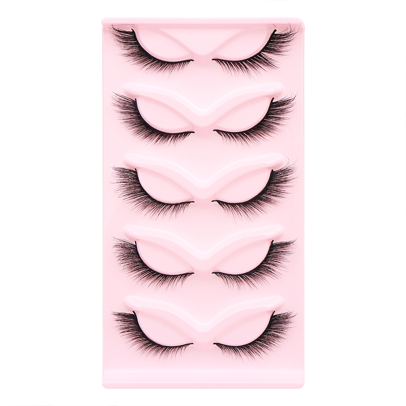 5 пар пушистых накладных ресни – обзор и цена Eyelash Extension Cat Eye