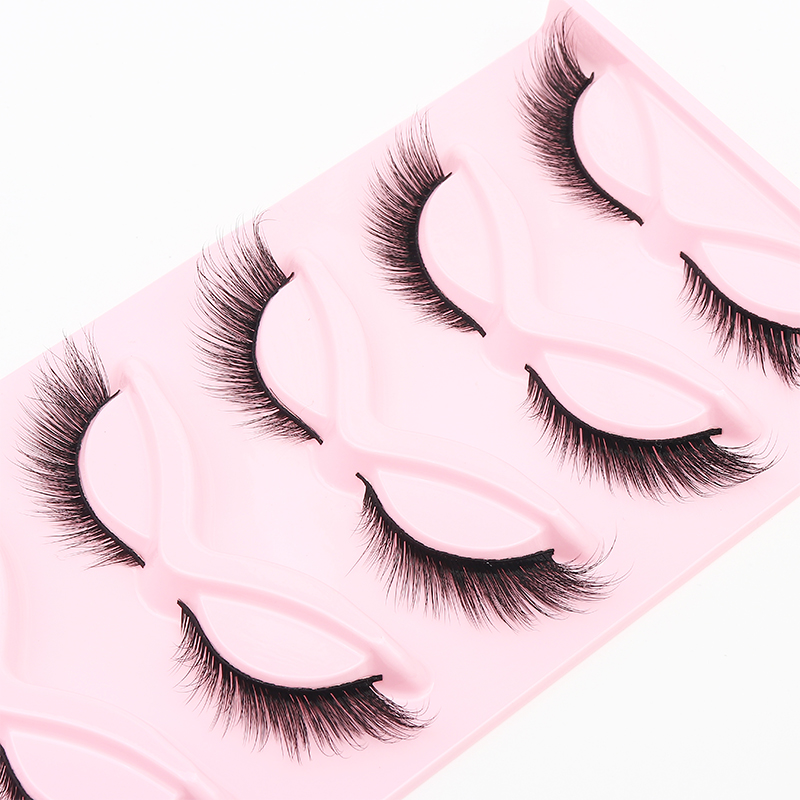 5 пар пушистых накладных ресни – обзор и цена Eyelash Extension Cat Eye