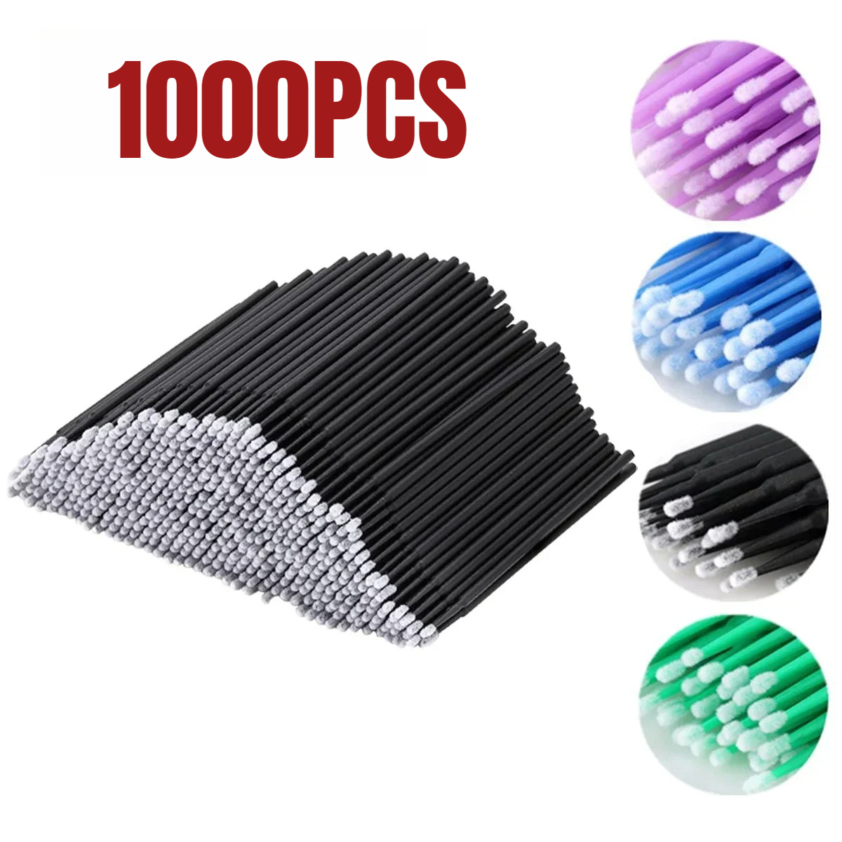1000/500 шт. щетка для чистки  – обзор и цена Eyelash Extension Remover