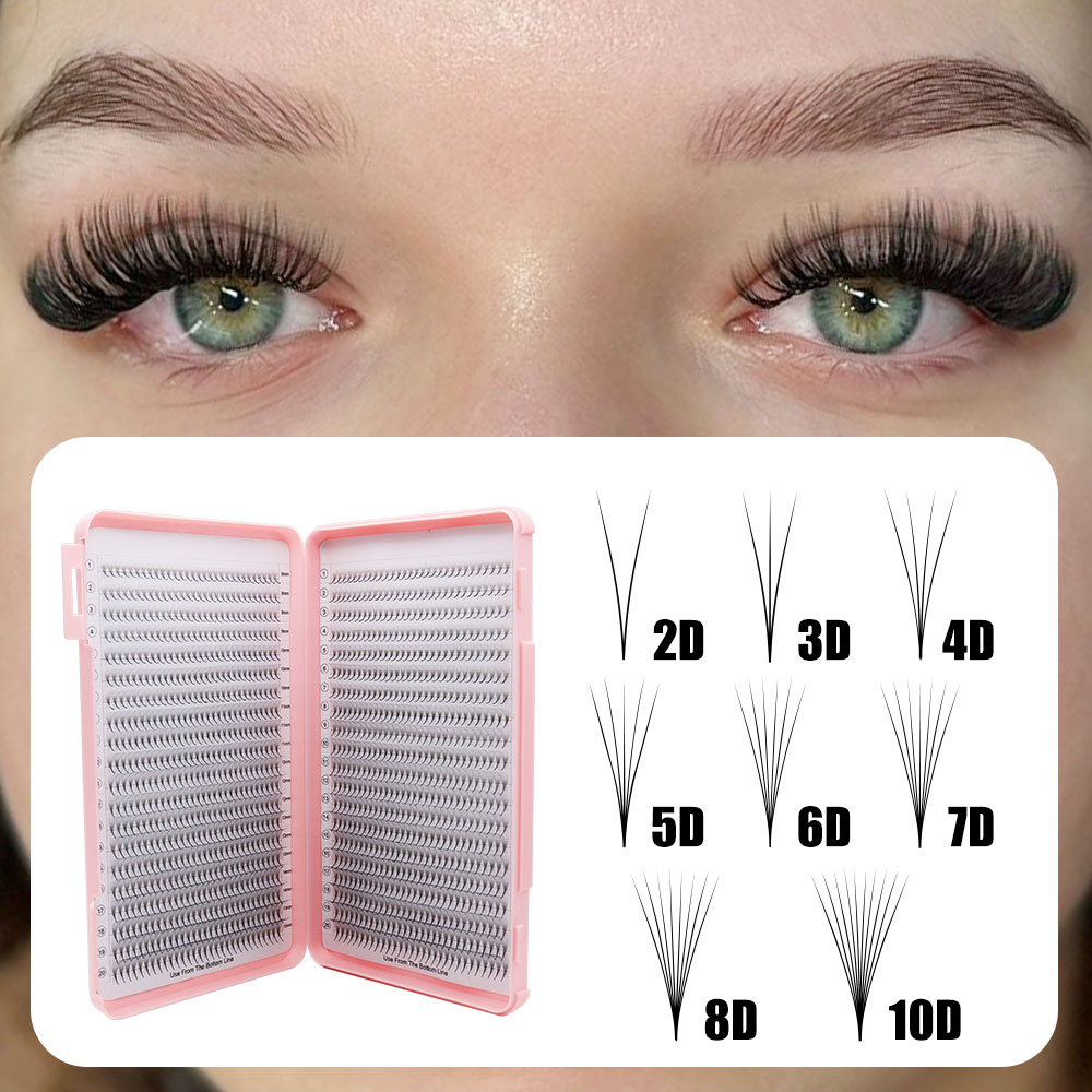 Накладные ресницы XXL Tray PBT – обзор и цена Eyelash Extension Hybrid