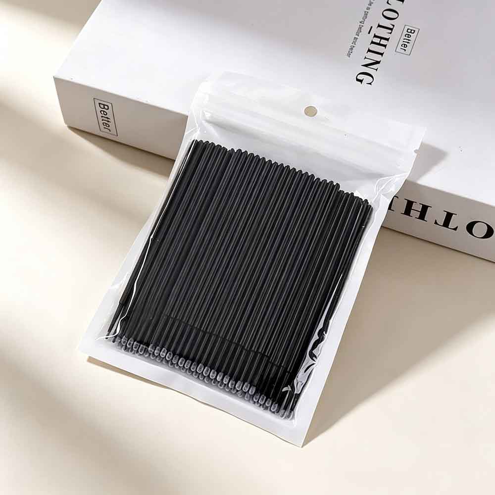 100 шт. одноразовых микрощеточ – обзор и цена Eyelash Extension Remover