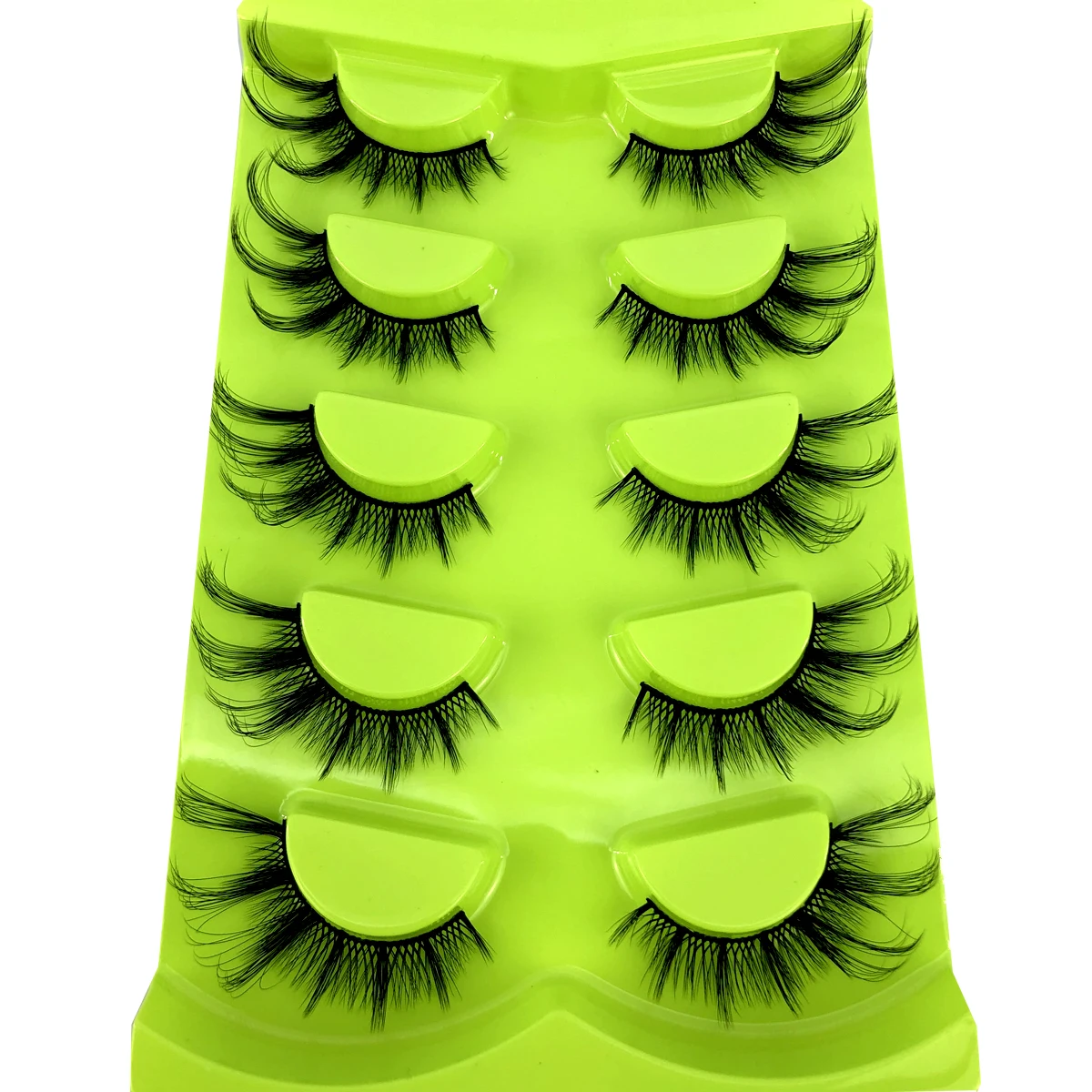 Новые 3D норковые ресницы «кош – обзор и цена Eyelash Extension Cat Eye
