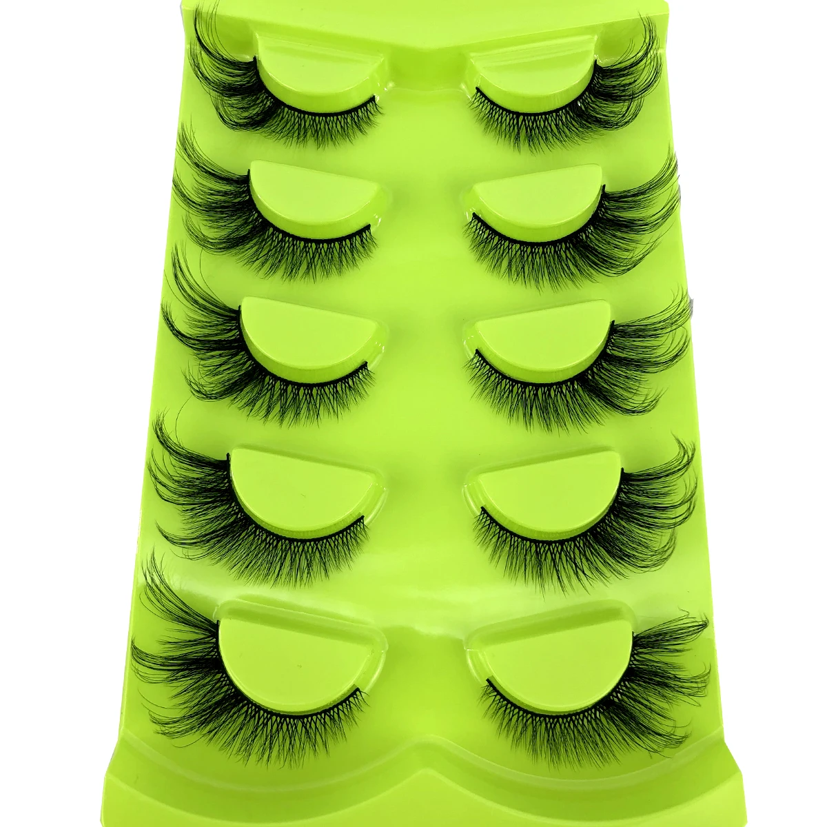 Новые 3D норковые ресницы «кош – обзор и цена Eyelash Extension Cat Eye