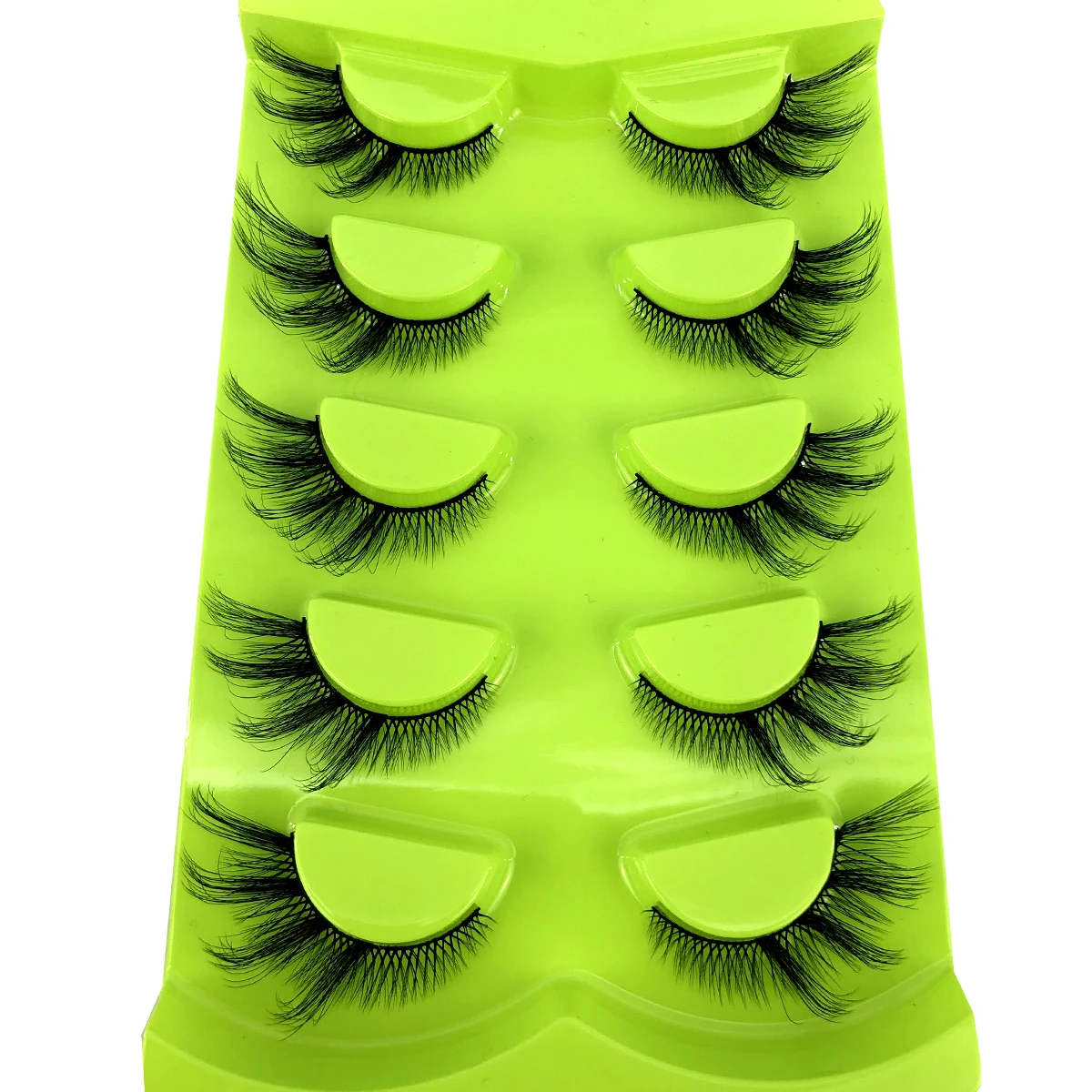 Новые 3D норковые ресницы «кош – обзор и цена Eyelash Extension Cat Eye