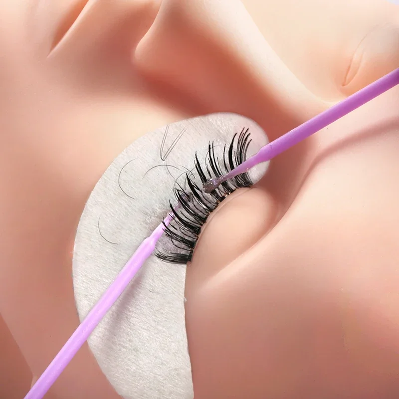 Микро тампоны для наращивания  – обзор и цена Micro Brush Applicator