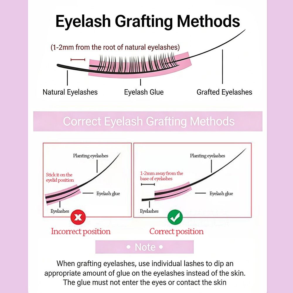 12 рядов накладных ресниц с ес – обзор и цена Eyelash Extension Look
