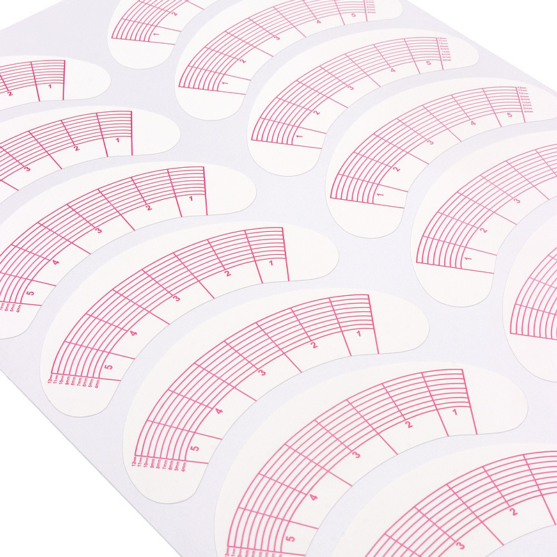 70 пар, фотография ресниц – обзор и цена Lash Mapping Sticker