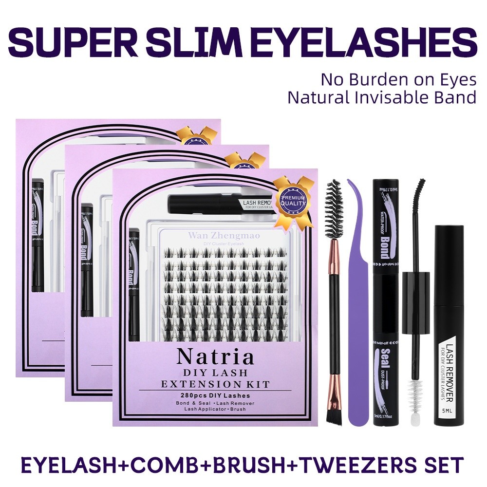 Накладные ресницы длиной 8-18  – обзор и цена Eyelash Extension Look