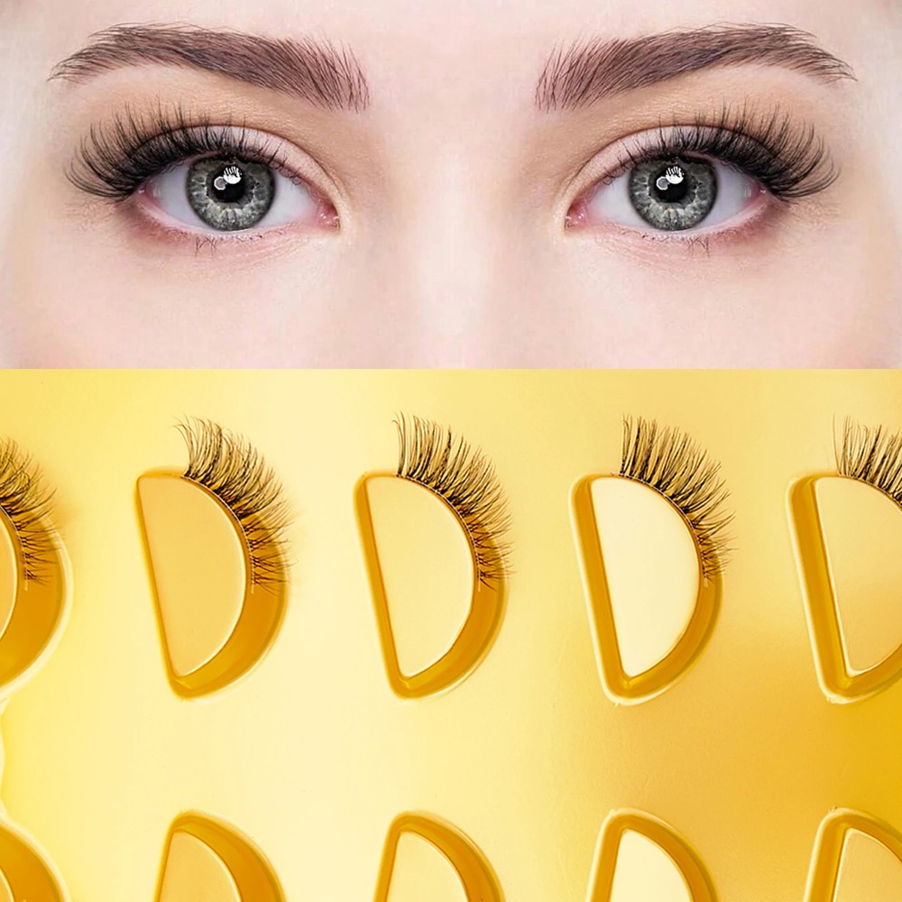 Натуральные накладные ресницы  – обзор и цена Eyelash Extension Cat Eye
