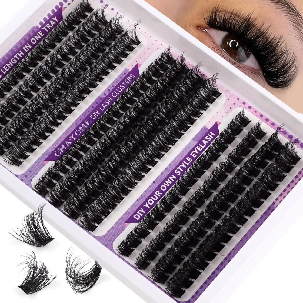 Натуральные накладные ресницы  – обзор и цена Eyelash Extension Look