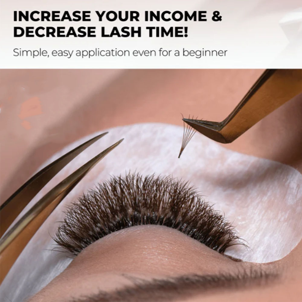 3D 6D 8D Коричневые вентилятор – обзор и цена Eyelash Extension Hybrid