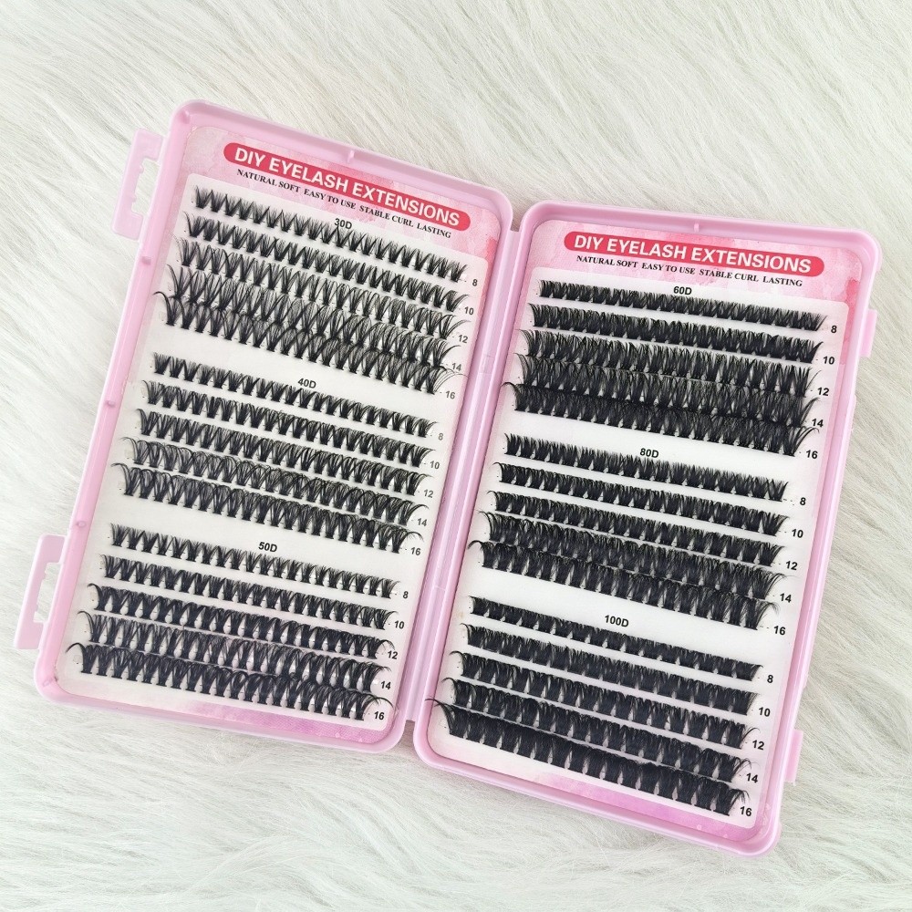 Накладные ресницы 8-16 мм, 30D – обзор и цена Eyelash Extension Look