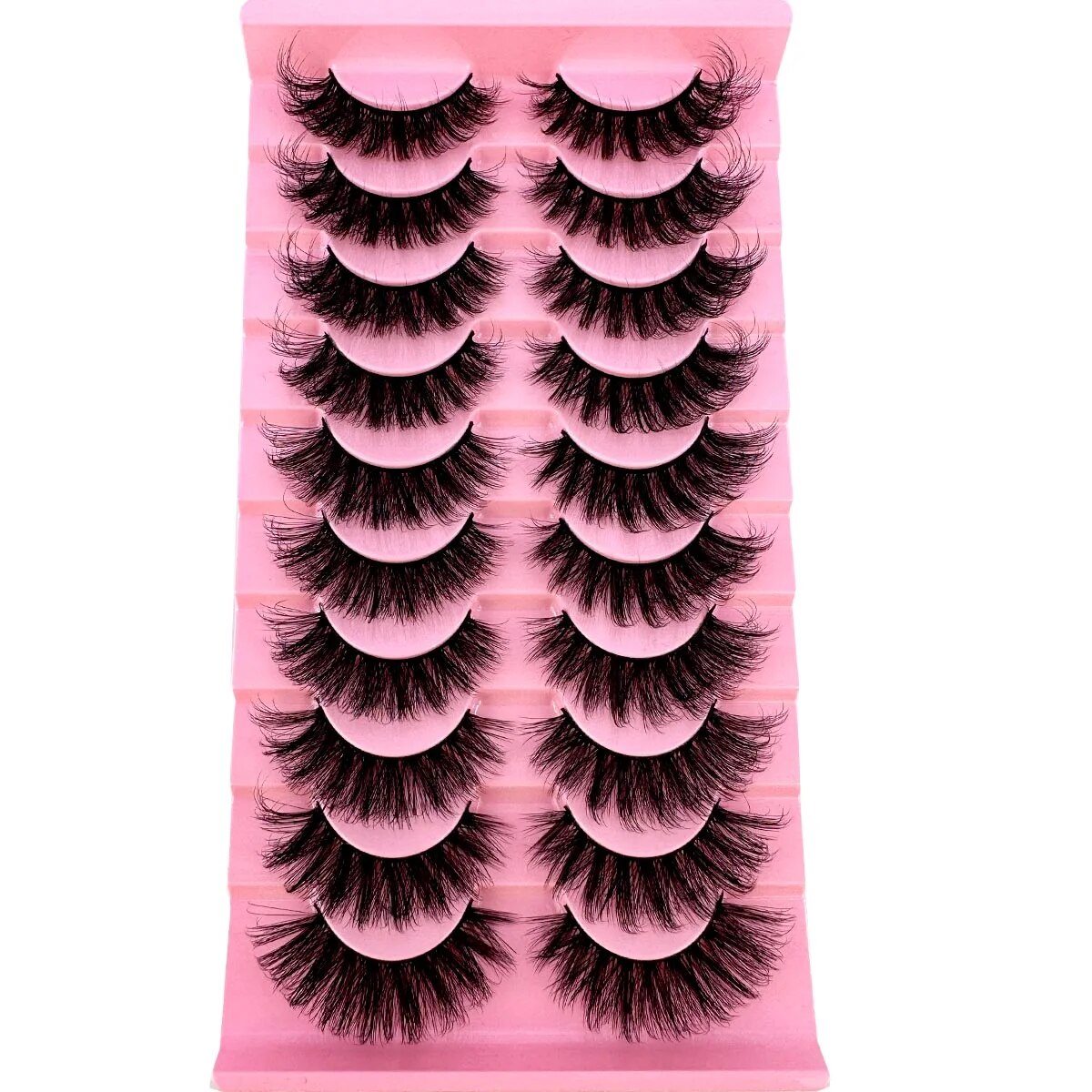 Новинка, 10 пар, пушистые ресн – обзор и цена Eyelash Extension Cat Eye