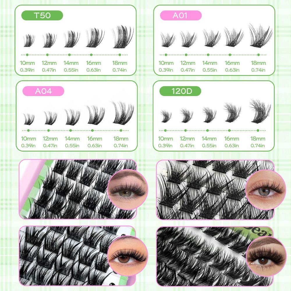 Натуральные накладные ресницы  – обзор и цена Eyelash Extension Look