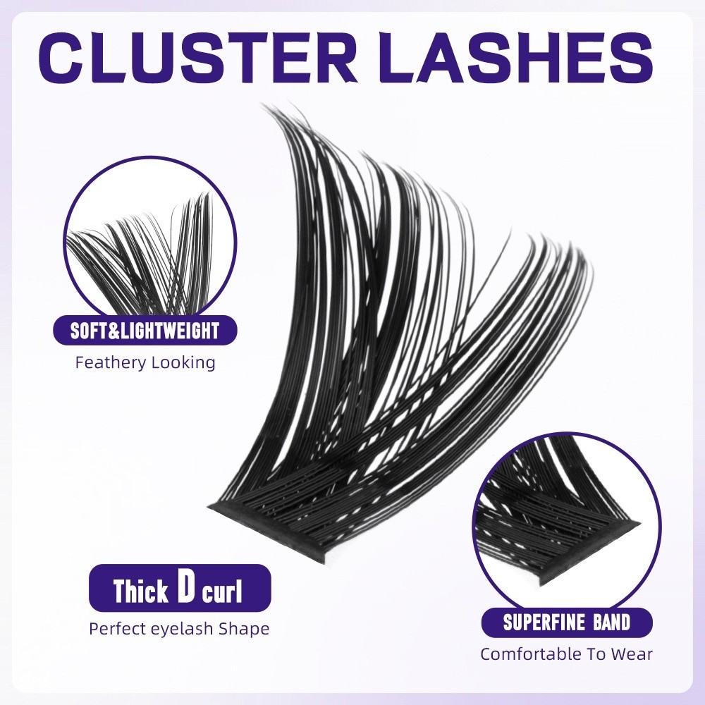 Накладные ресницы 8-18 мм для  – обзор и цена Eyelash Extension Look