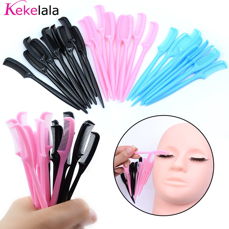 10 шт., мини-расчески для ресн – обзор и цена Micro Brush Applicator