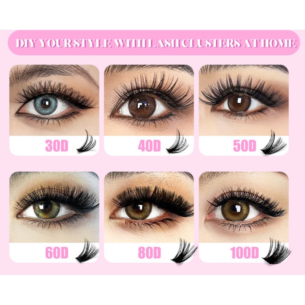 Накладные ресницы 9-16 мм, 3D  – обзор и цена Eyelash Extension Look