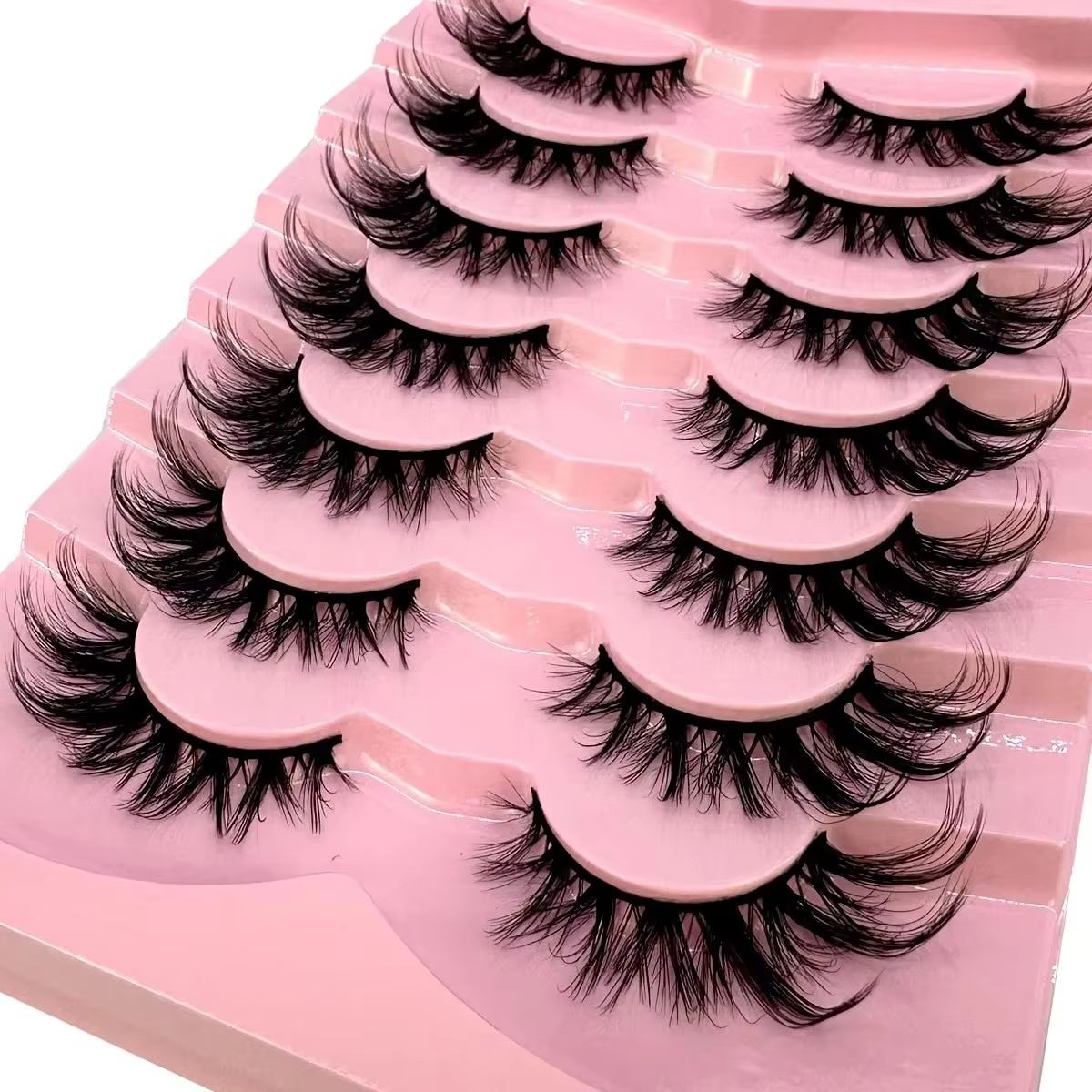 Новые 5D норковые ресницы «кош – обзор и цена Eyelash Extension Cat Eye